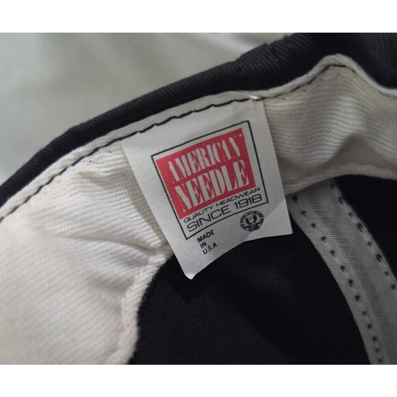 HARLEY DAVIDSON Daytona HAT American Needle Embroidered Black Orange - Picture 5 of 5